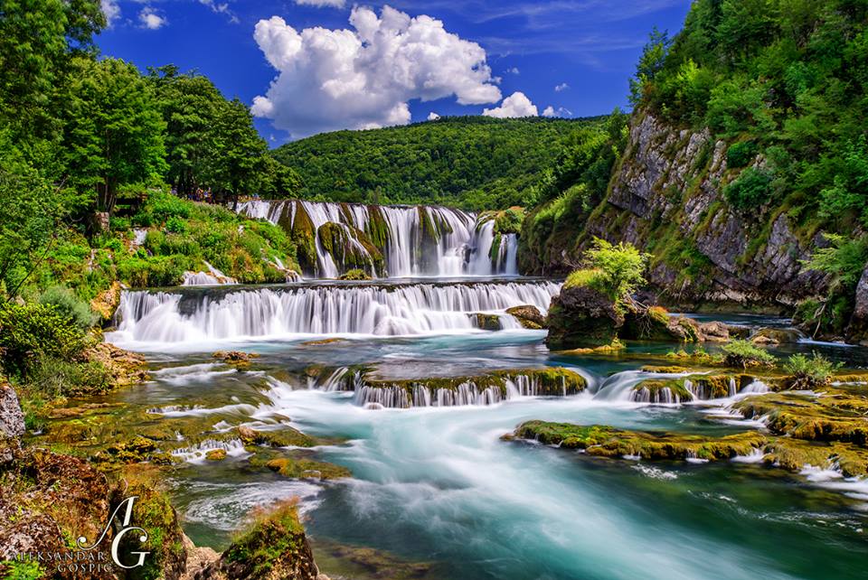 Vodopad Štrbački buk Nacionalni park Una BIH1