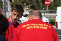 Montenegro orienteering team