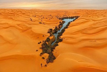 Pustinja oaza Libija