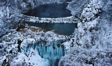 Plitvicka jezera zim 2015