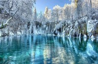Plitvicka jezera zimi